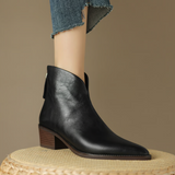 カミラ - ローヒールのラグジュアリーブーツ